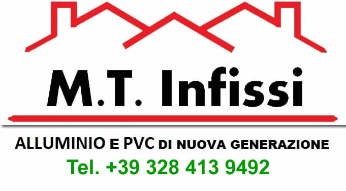 mt infissi in alluminio e pvc logo