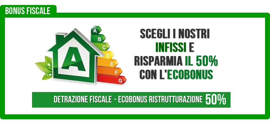 ecobonus detrazione fiscale infissi a risparmio energetico